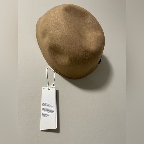 NWT Janie & Jack Tan & Brown Riding Cap Size 2T-3 - Picture 6 of 9